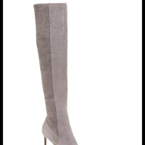 COPY - Cole Haan marina OTK boots 5.5 grey suede